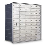 View Front Loading 49-Door Horizontal Private Mailbox